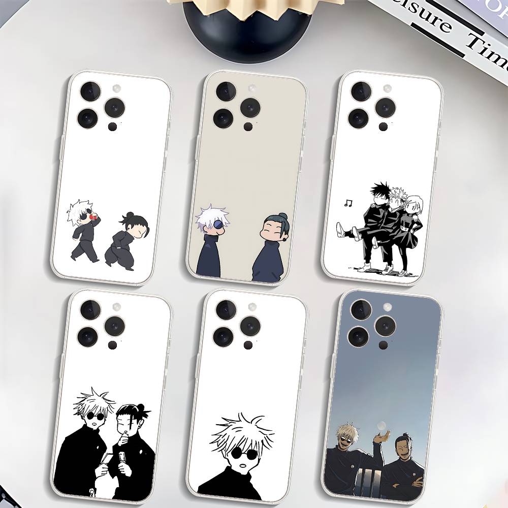 Phone Cases Jujutsu Kaisen - 애니메이션 J-Jujutsu K-Kaisen 폰 케이스 고급