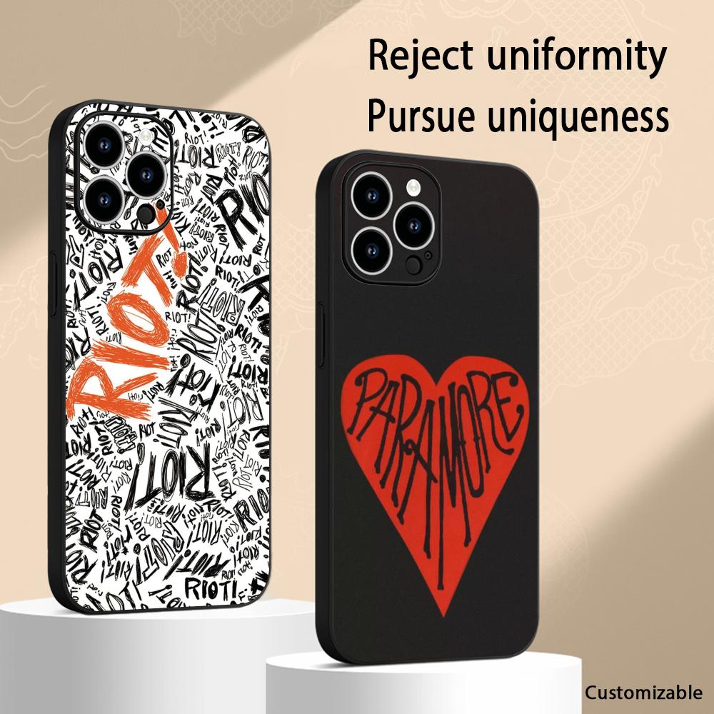 Phone Cases For Iphone 16 - 파라모어 멋진 싱어 팀 패턴 디자인