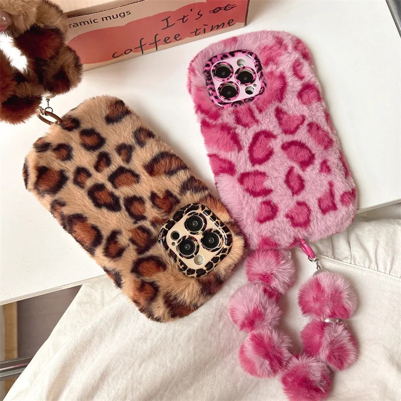 세련된 레오파드 무늬의 부드러운 플러시 소재 아이폰 1 - Phone Cases For Iphone 16 리뷰 및 가격