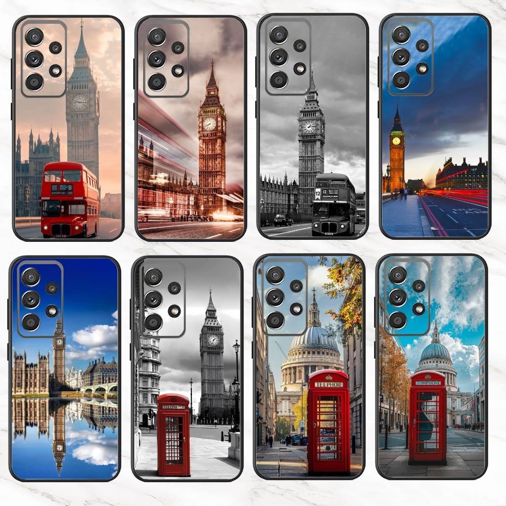 L-런던 버스 잉글랜드 빅벤 전화 케이스 삼성 S25, - Phone Cases London 리뷰 및 가격
