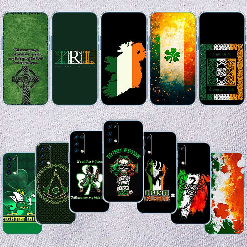 HY13 아일랜드 아일랜드 국기 투명 전화 케이스 삼성 - Phone Cases Ireland 리뷰 및 가격