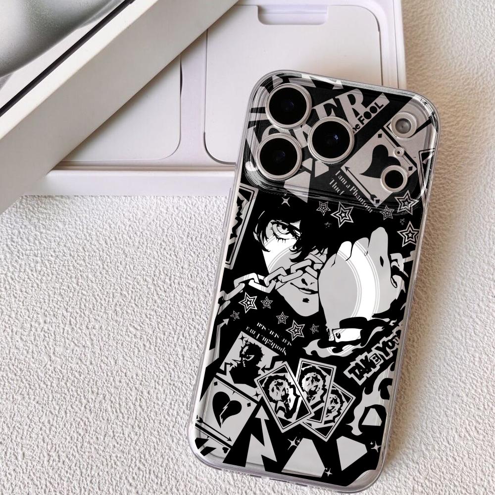 게임 P-페르소나 5 폰 케이스 마그네틱 투명 케이스  - Phone Cases Iphone 13 리뷰 및 가격